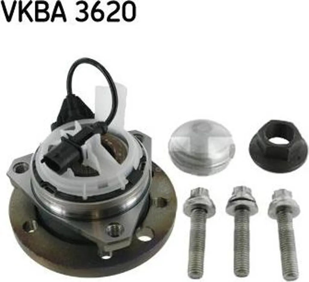 Roulement de Roue OE 51748680 SKF VKBA3620 avec Capteur ABS Intégré