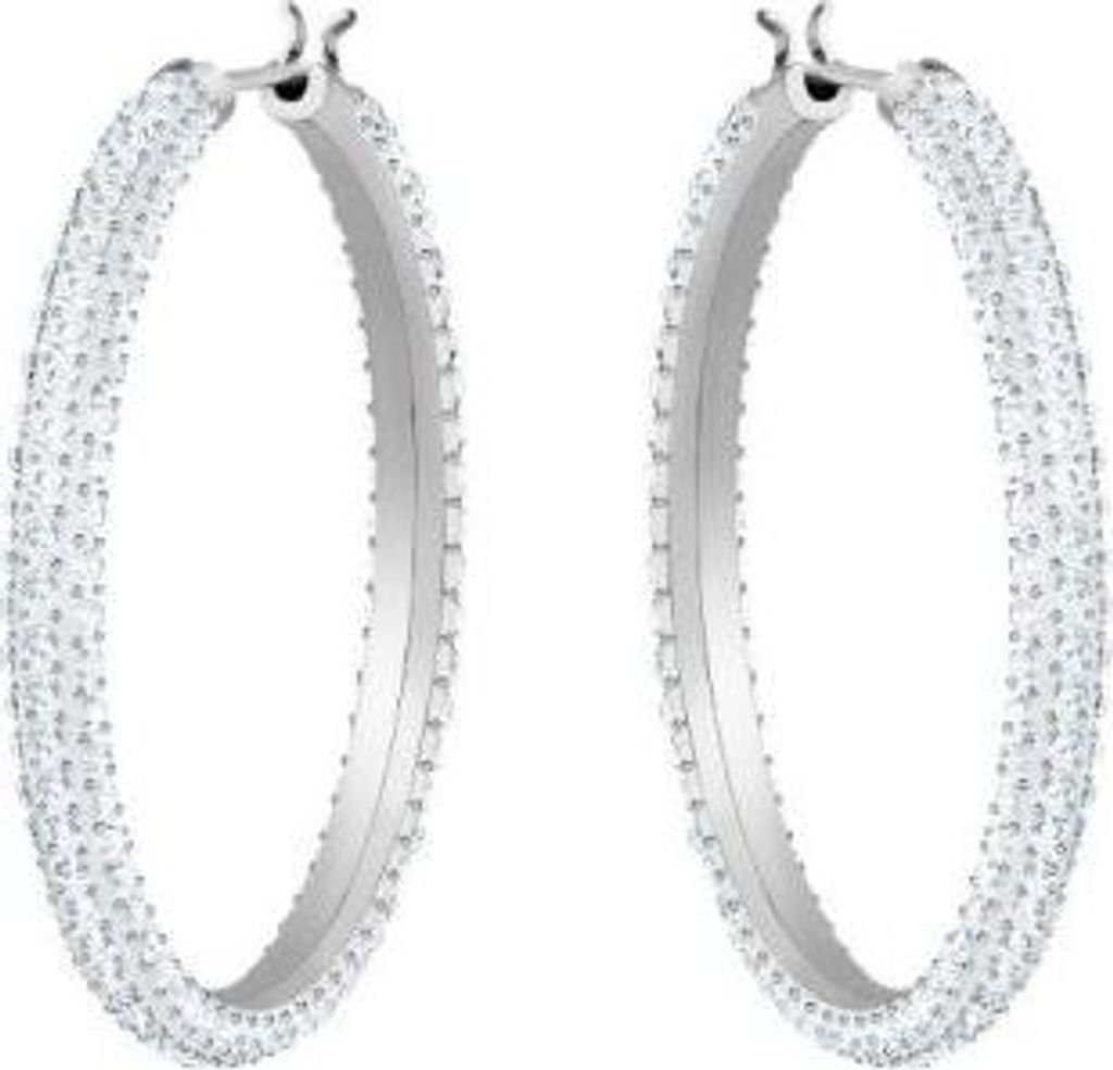 Swarovski Femmes Créoles Dextera Blanc 5389432 Image du produit 