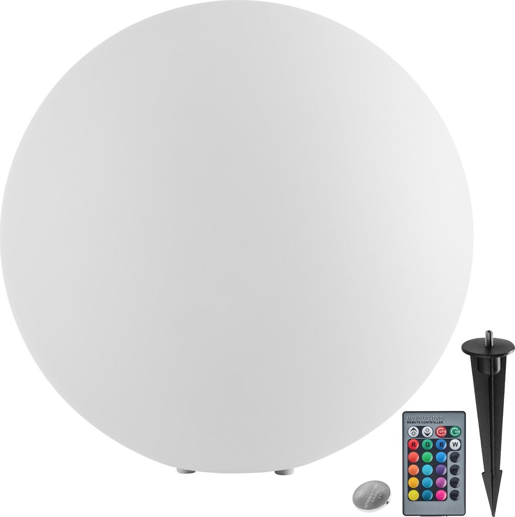 Lampe boule LUMINOUS GLOBE avec ampoule LED et télécommande Image du produit 