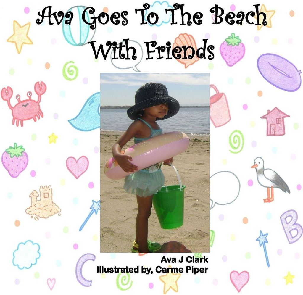 Ava Goes To The Beach with Friends
