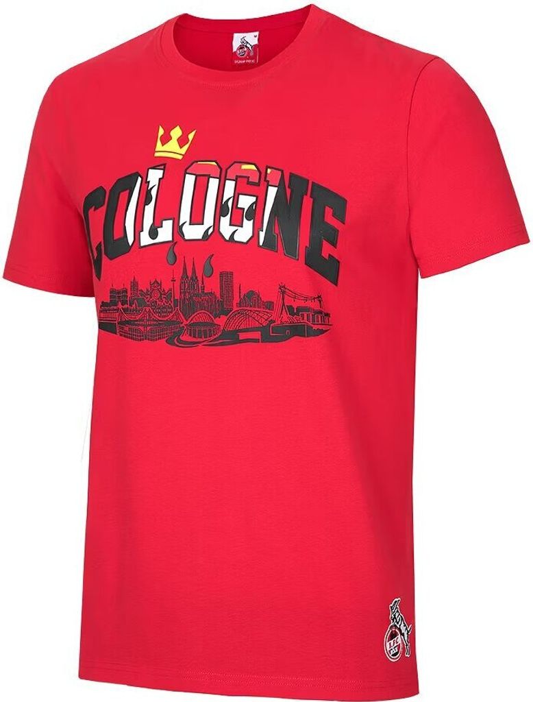 1. FC Köln T-Shirt "Stadtwald" Gr. XL Produktbild 