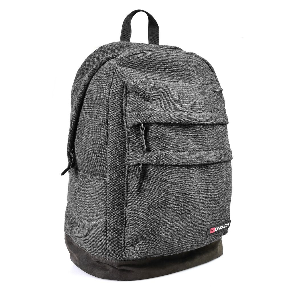 Monolith Laptop-Rucksack 15.6 " - Multifunktionsrucksack - Grau - Canvas Body - 480 mm Höhe x 320 mm Breite x 200 mm Tiefe