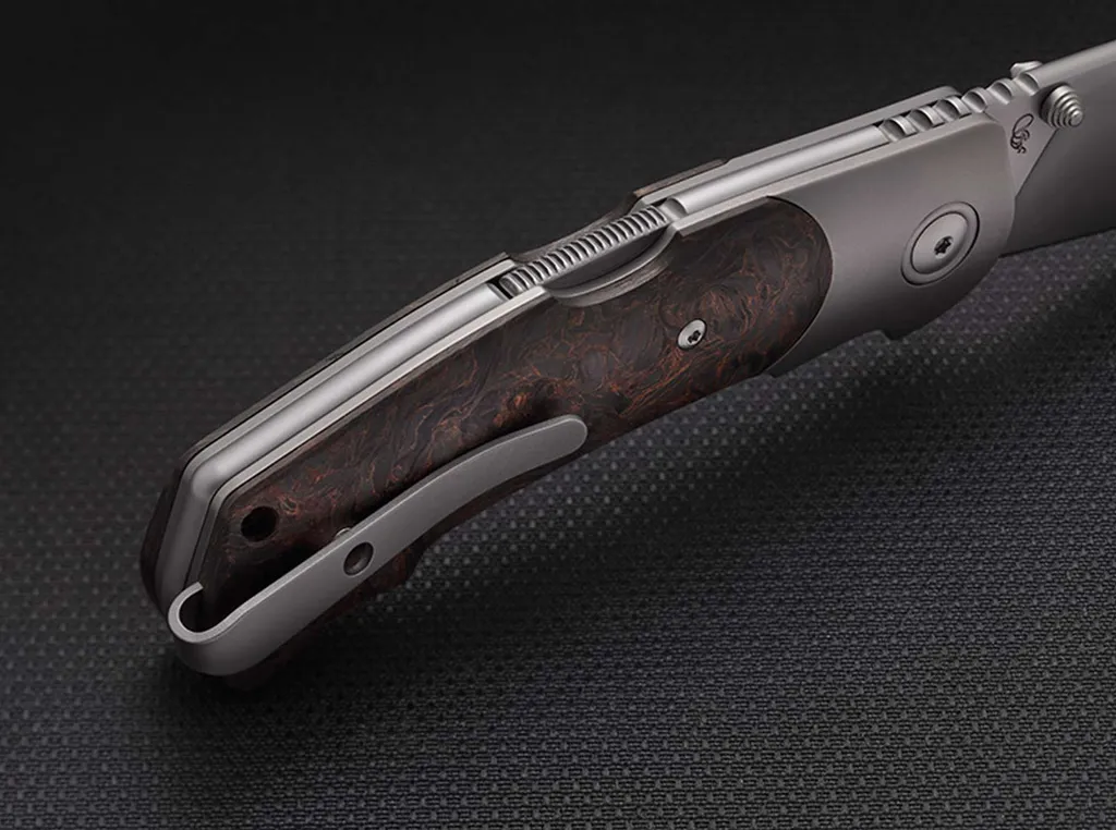 Couteau Viper Turn Dark Matter Copper Carbon Limited Edition de Collection