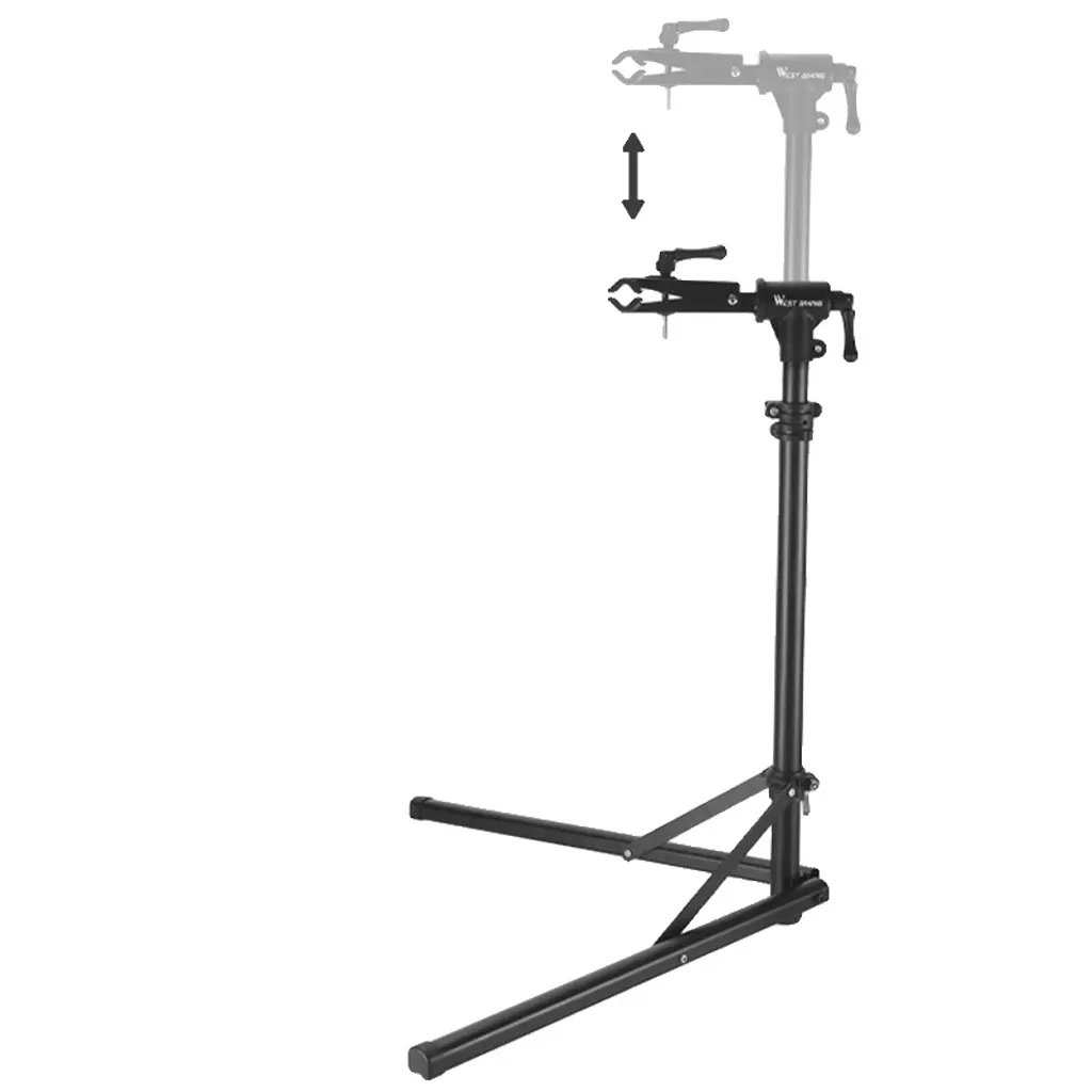 Support pour réparer votre vélo à domicile base bipode alliage 38kg