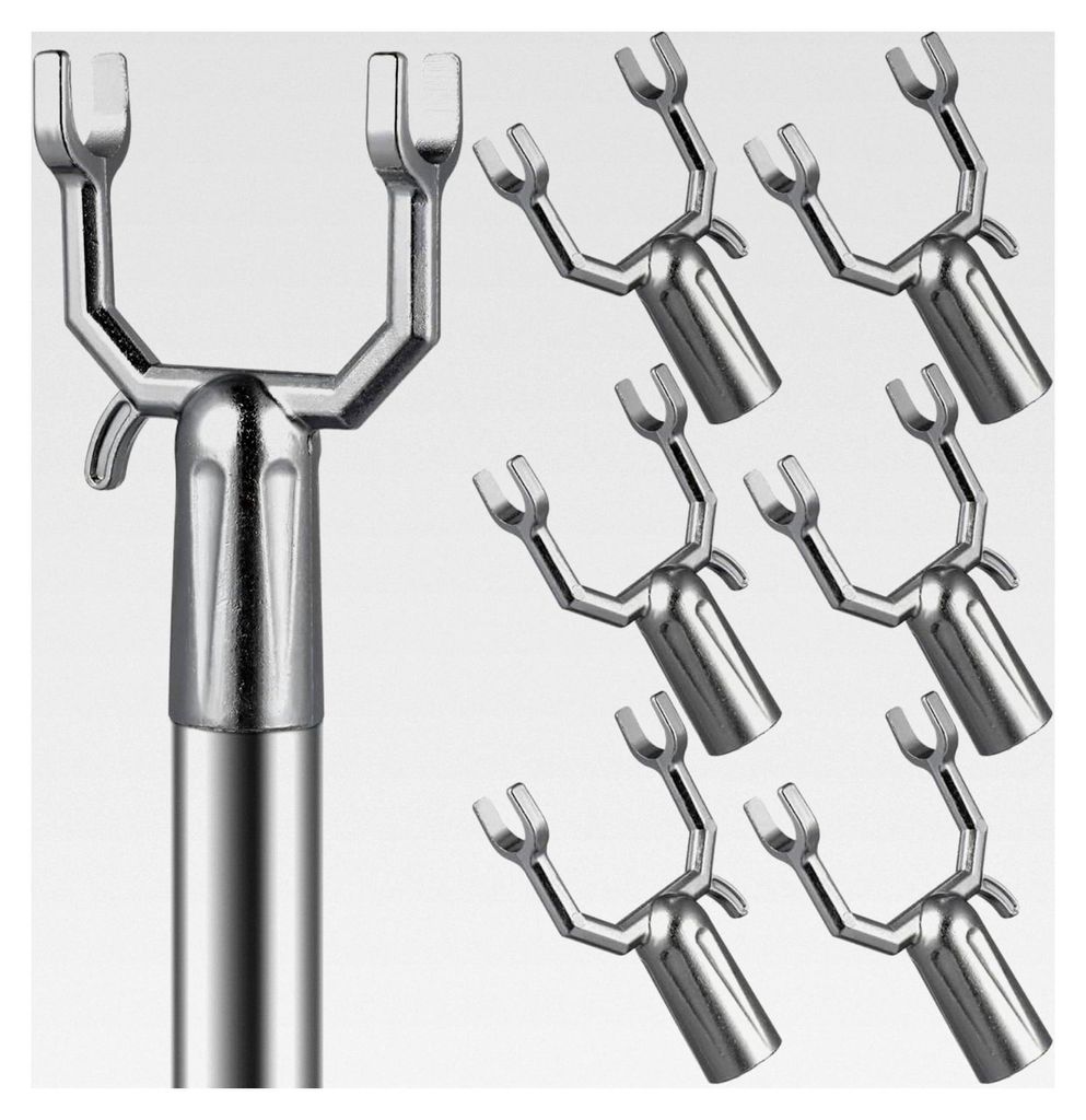Aststütze für Obstbäume aus Aluminiumlegierung, 8 Stück, Gabelkopf für Weinberge, Gartenpflanzenschutz und Schneelast