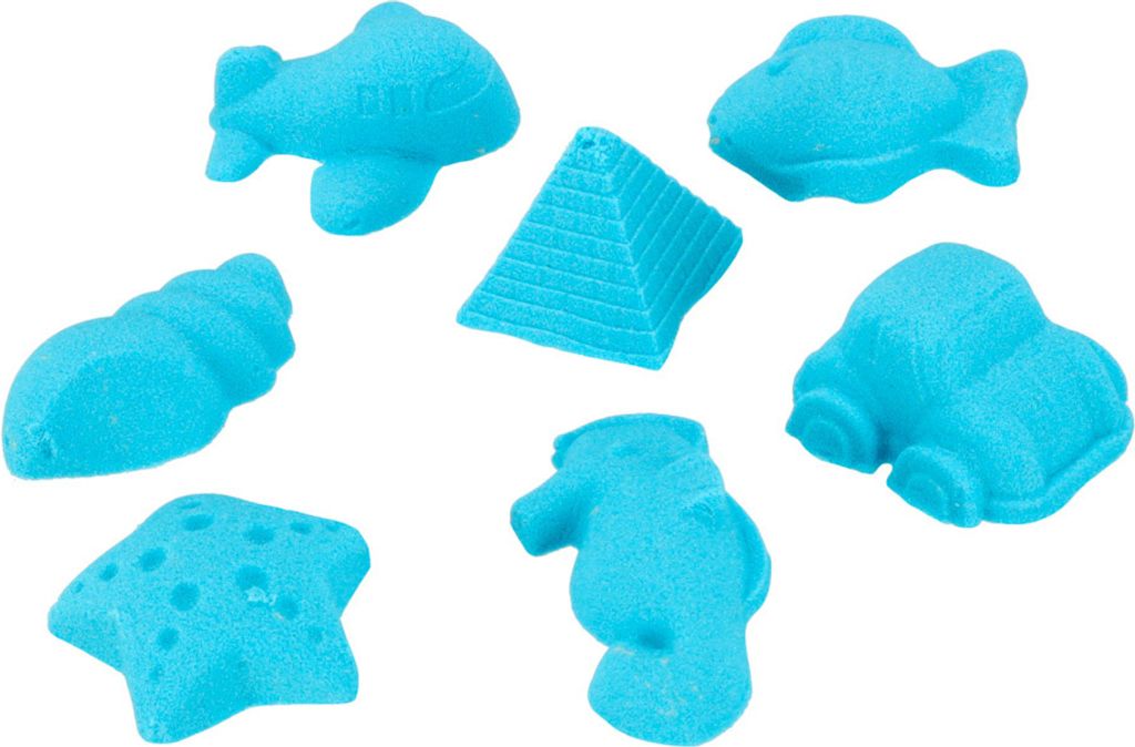 Kinetický piesok v krabici 2 kg formy modré Obrázok produktu 9