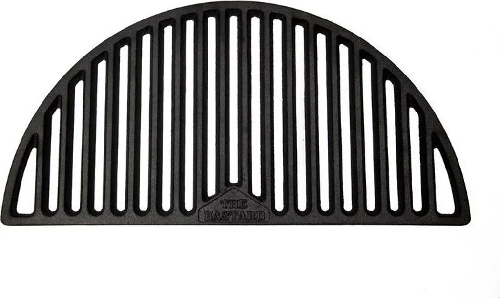 Grille demi-lune fonte L The Bastard pour cuisson directe et indirecte