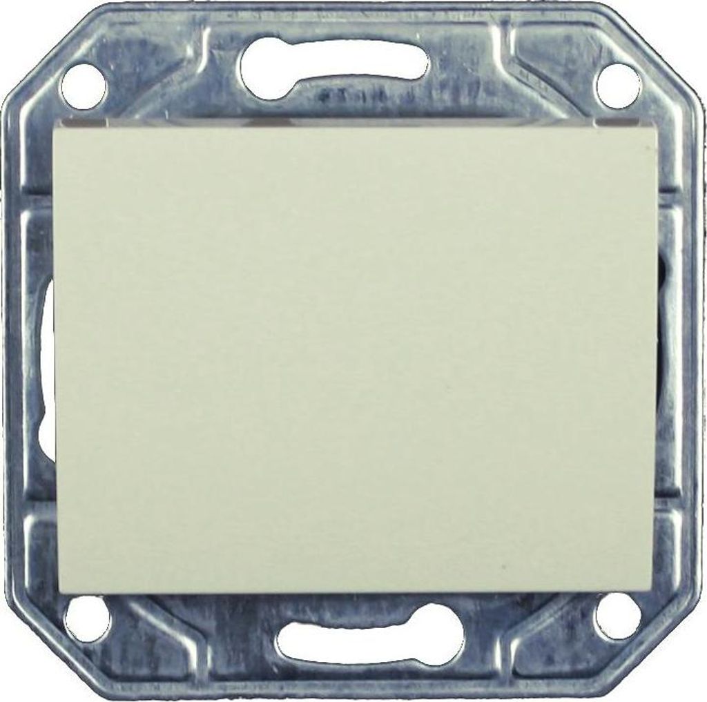 Lichtschalter Unterputz 10 A, 230 V creme weiß Serie TAILI