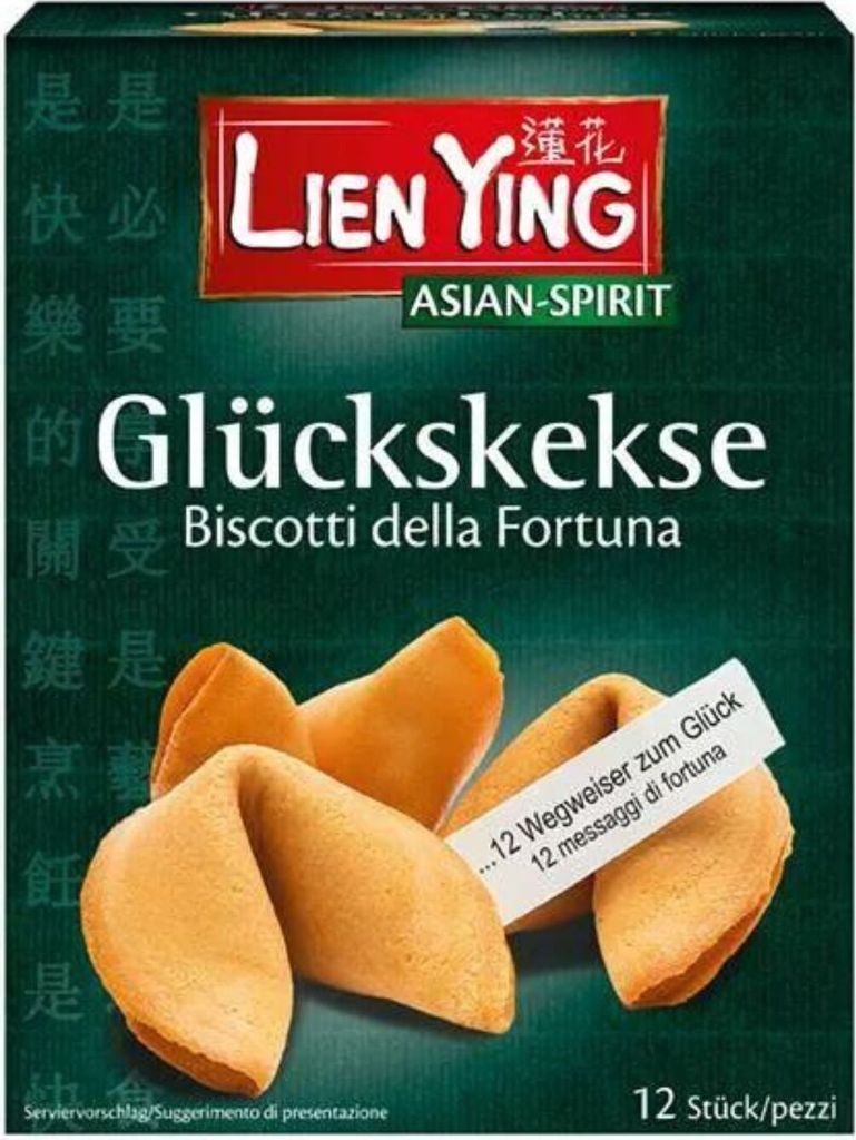 Lien Ying Glückskekse 12 Stück 70g Produktbild 