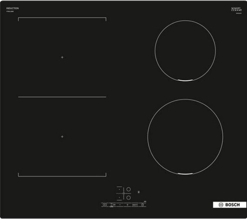 Bosch Serie 4 PVQ611BB6E Kochfelder Schwarz Integriert 60 cm Mit Induktionskochfeld de 4 Zone(n)