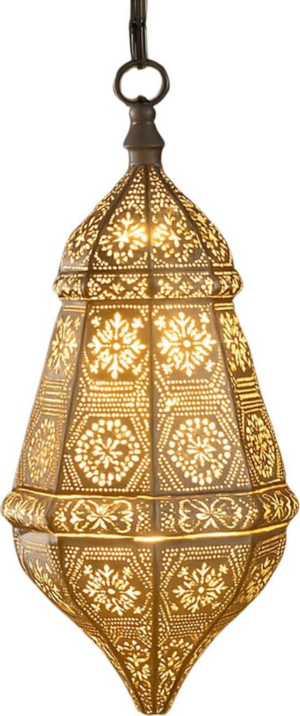 Hängeleuchte Salma Weiß | Orientalische Pendelleuchte aus Produktbild 