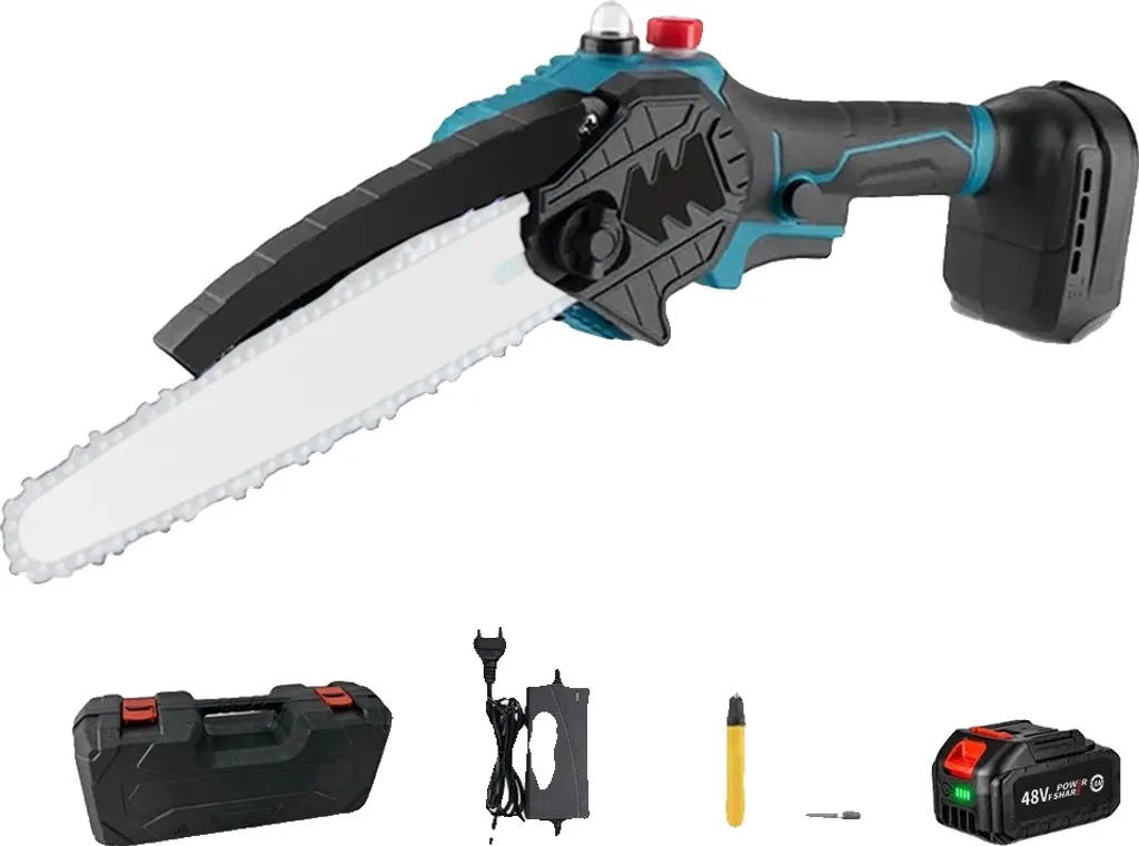 Tronçonneuse à main brushless pour couper sans effort et sans fatigue