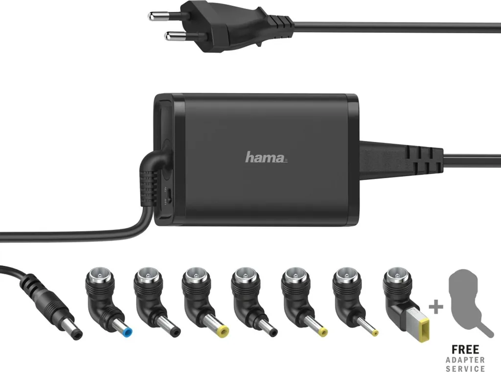Hama Caricatore Universale PC 65W | Alimentatore per Tutta la Famiglia