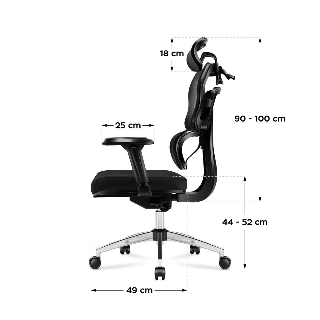 Fauteuil de bureau MA-Manager 4.9 Noir Image du produit 