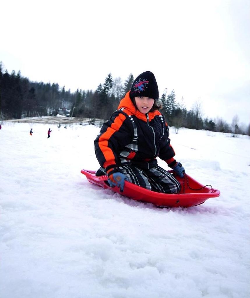 Frendo Big M Shovel Sledge Red Produktbild 5