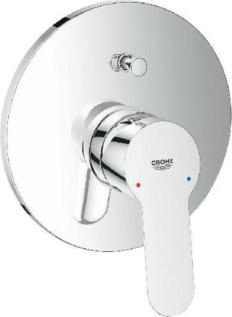 Grohe BauEdge - Wannenarmatur - Unterputz mit Einbaukörper, verchromt 29079000