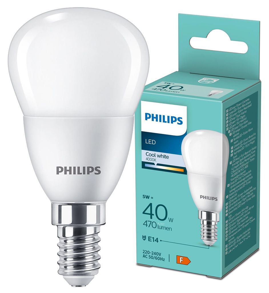 Philips 8719514313187, 4,9 W, 40 W, E14, 470 lm, 15000 h, Obrázok produktu 