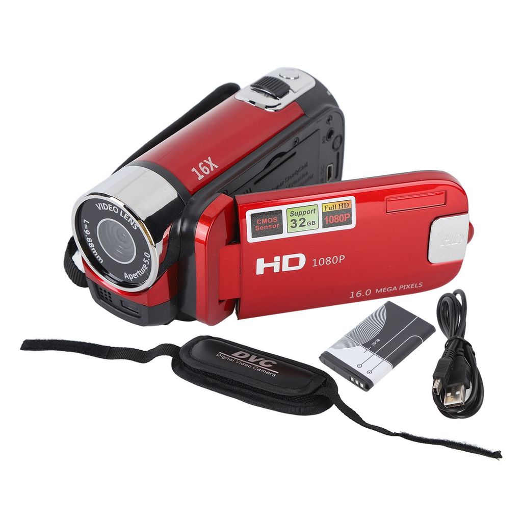 4K 48MP DV caméra 2,7 pouces TFT écran rotatif 16x zoom Image du produit 
