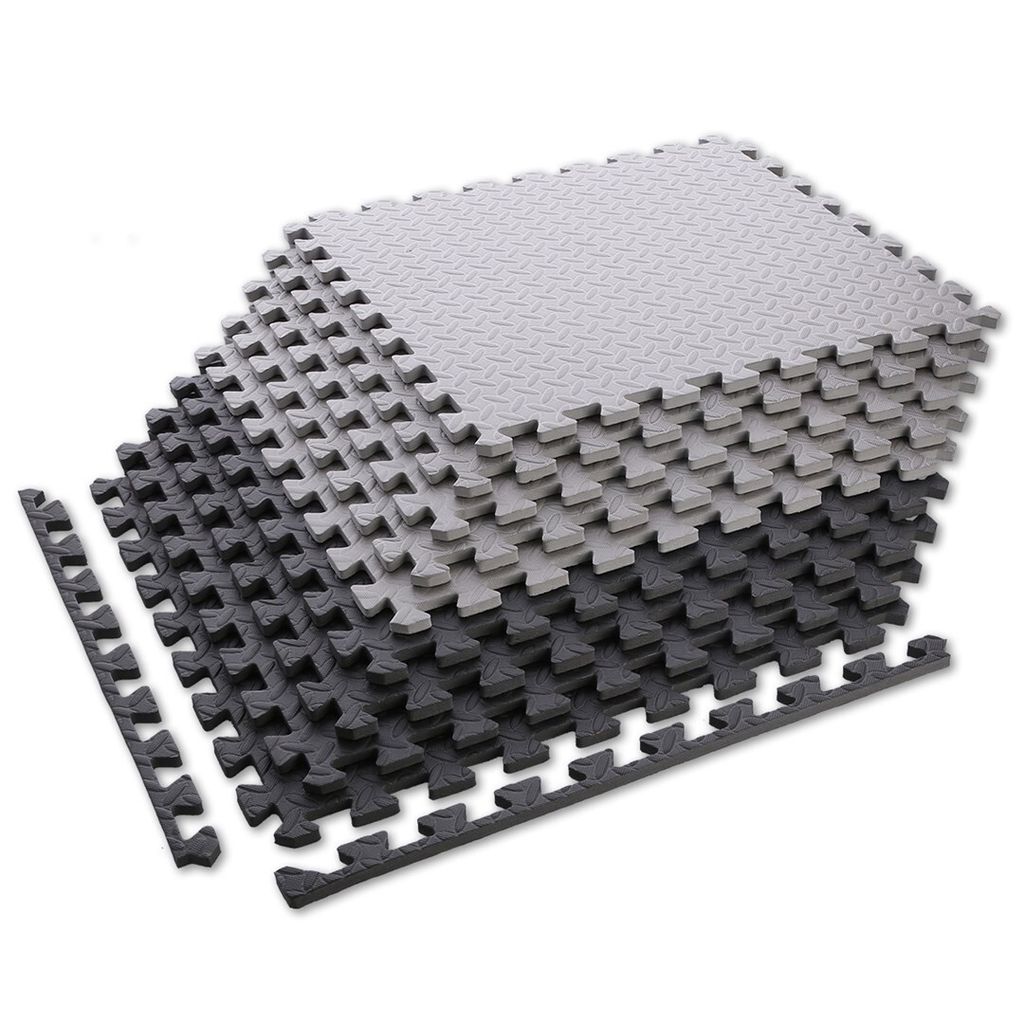 Ochranná puzzle podložka HMS Premium MP12 svetle siva Obrázok produktu 
