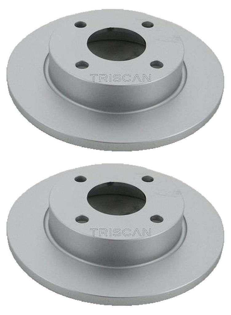 2 Bremsscheiben voll Ø 239,5 mm TRISCAN passend für u.a. FORD FIESTA