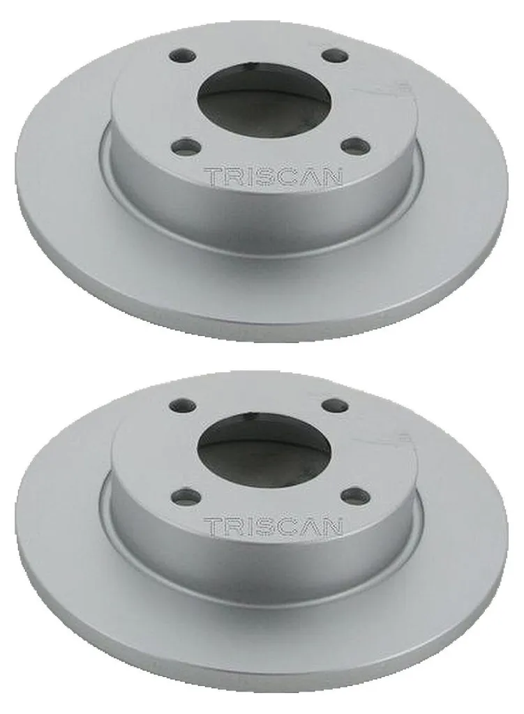 Disques de frein pleins 239,5 mm TRISCAN pour Ford Fiesta et Ka neufs