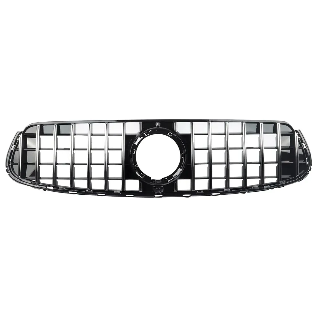 Grille de calandre chrome et noir look GTR SUV Mercedes GLC 2020+