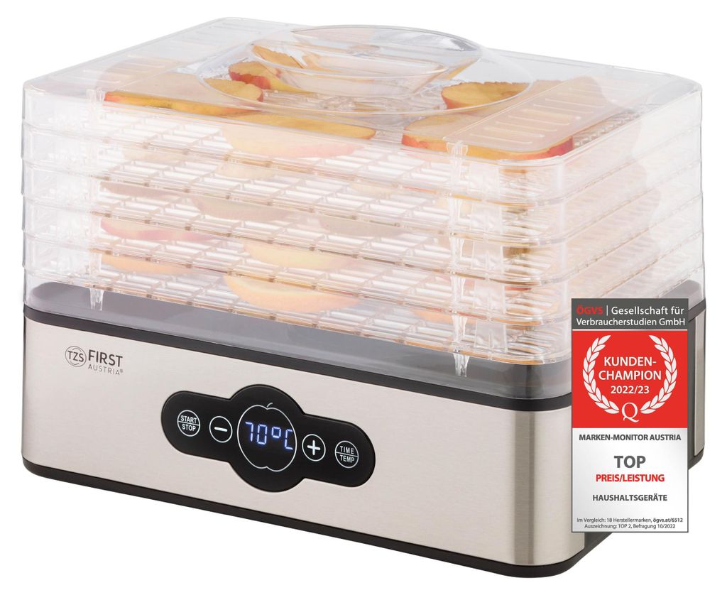 TZS First Austria Dörrgerät 240W, Dörrautomat mit Produktbild 