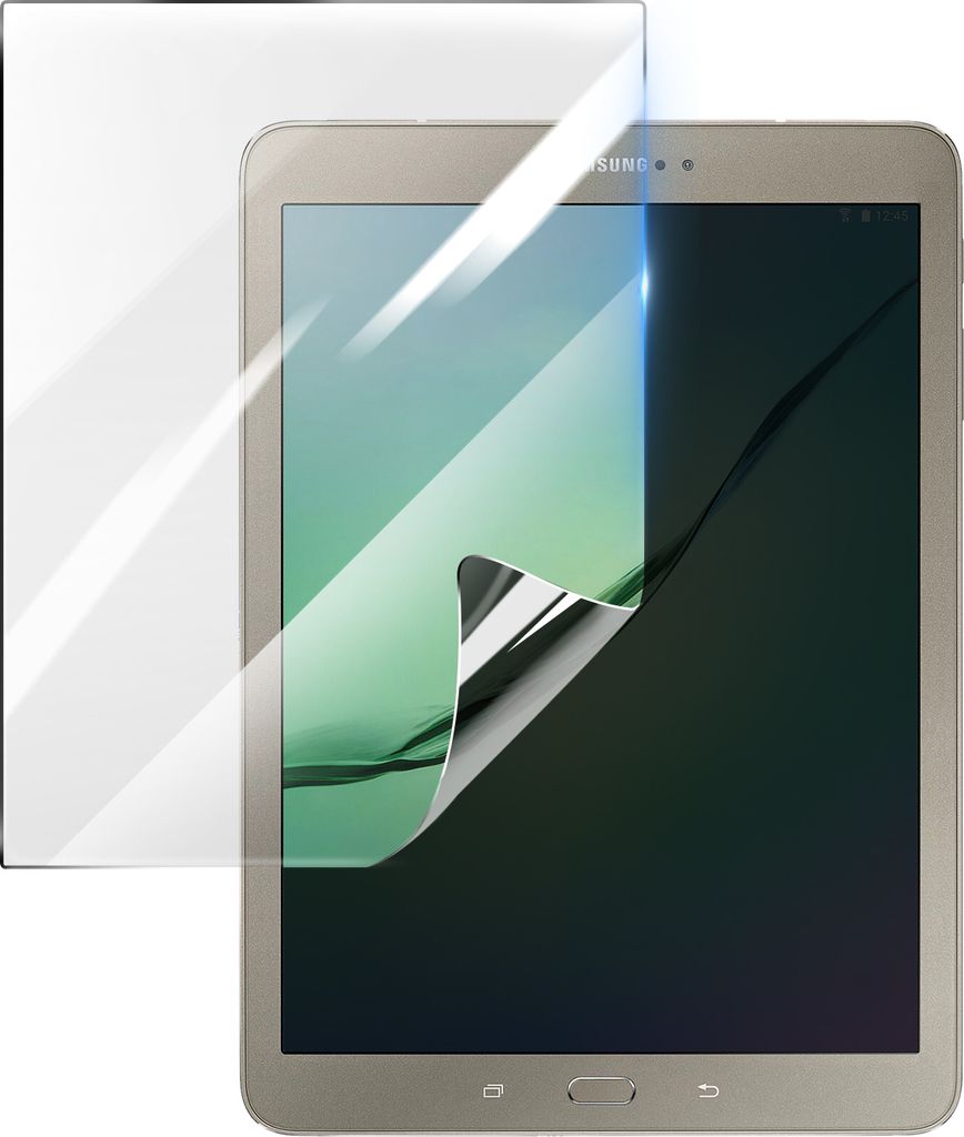 3mk, Stoß- und kratzfester Hydrogel Bildschirmschutz für Samsung Galaxy Tab S2 9.7, Transparent