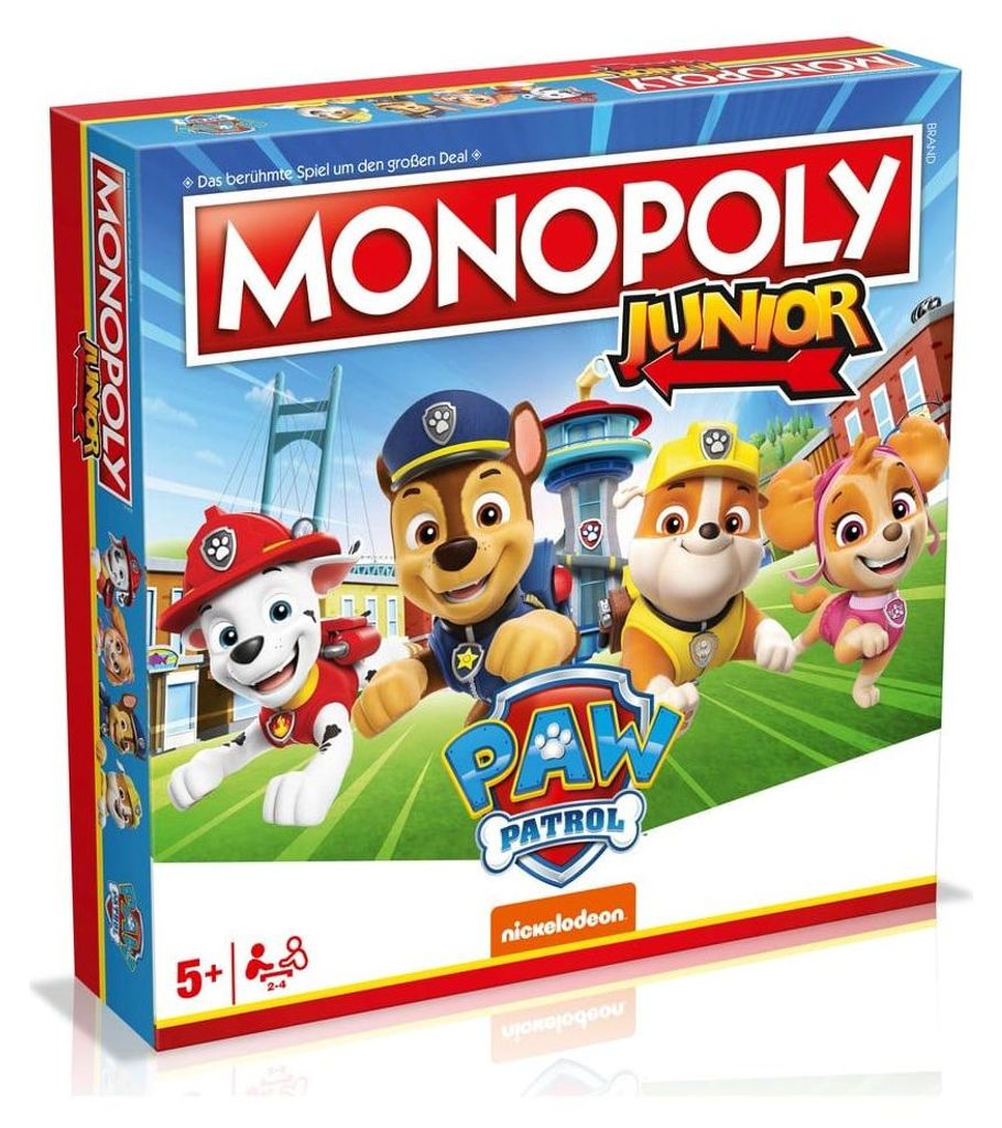 Hra PAW Patrol, verzia Monopoly Junior *Nemecká verzia* Obrázok produktu 