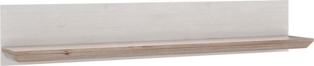 Furniture24 Hängeregal Wandboard Wandregal 145 cm Iloppa TIQB01