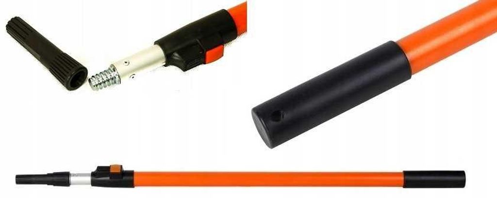 Motive Teleskopstange 0,8–1,4m Aluminium Glasfaser Griff Produktbild 