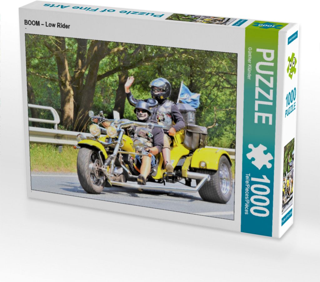CALVENDO Puzzle BOOM – Low Rider | 1000 Teile Lege-Größe 64x48cm Foto-Puzzle für glückliche Stunden