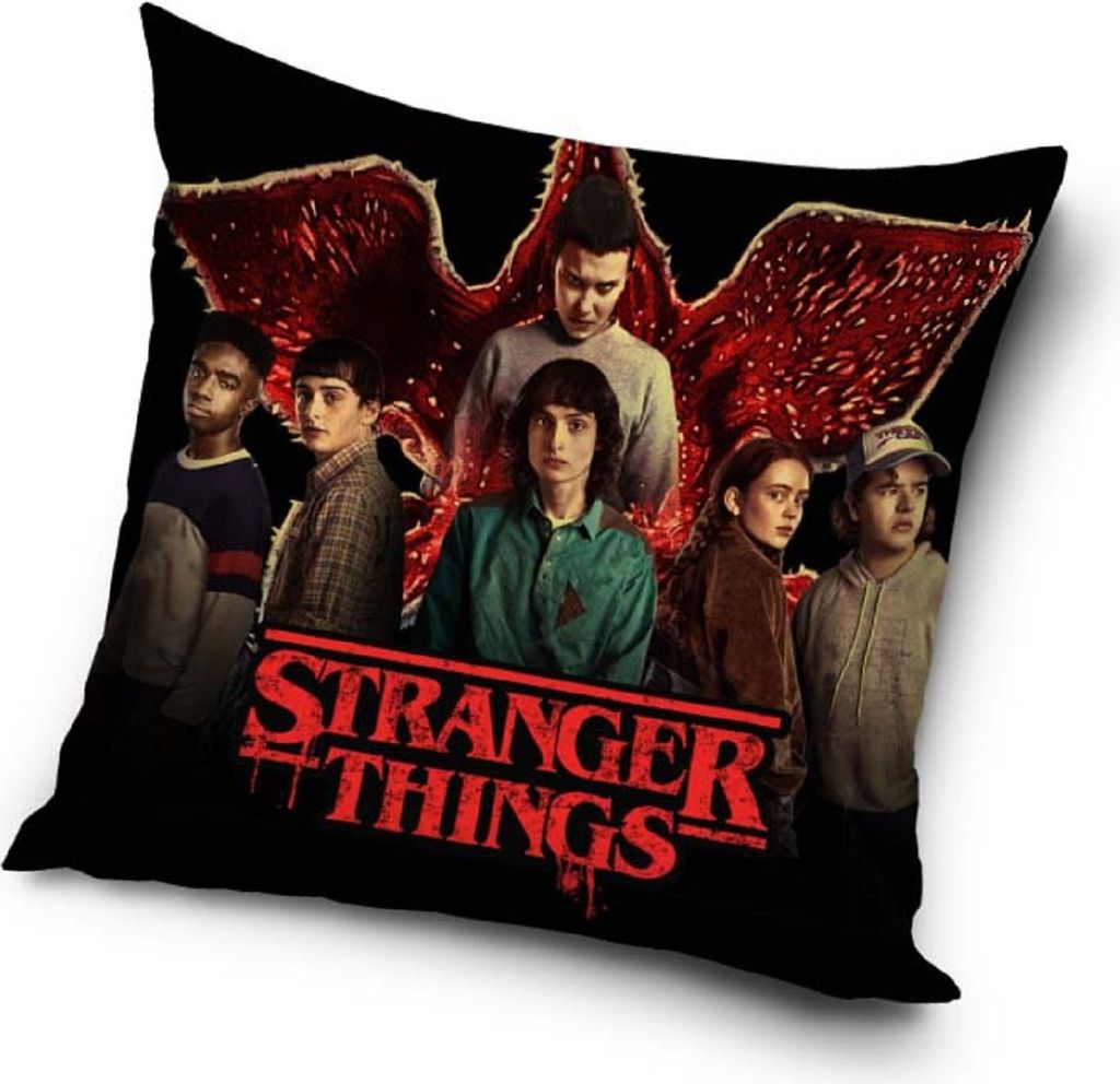 Stranger Things Kissen mit Füllung Dekokissen Pillow 40x40 Produktbild 