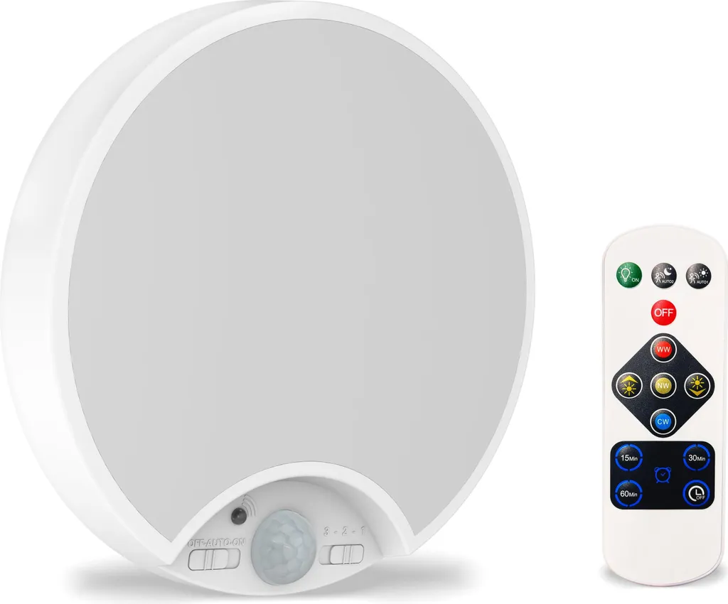 Luminaire de plafond LED blanc CONNECT IT BEAM pour un éclairage doux