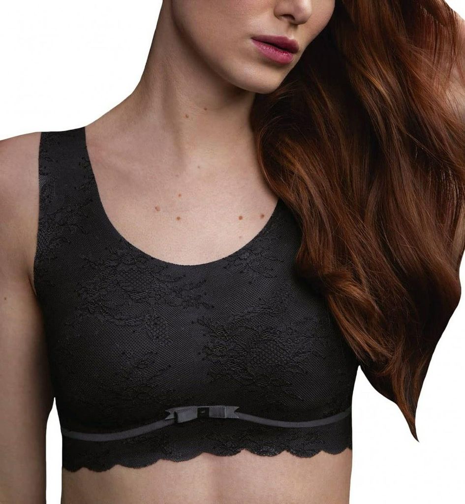 Anita Comfort Essentials Bralette Bh zonder Beugel 5400 408 Antraciet - größe L