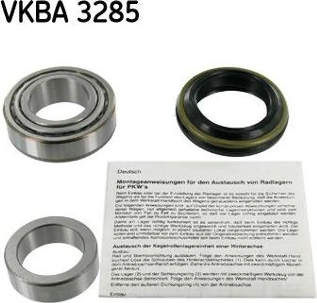 Réparer Bruit Roulement Sportage avec Kit SKF VKBA 3285 Standard OE
