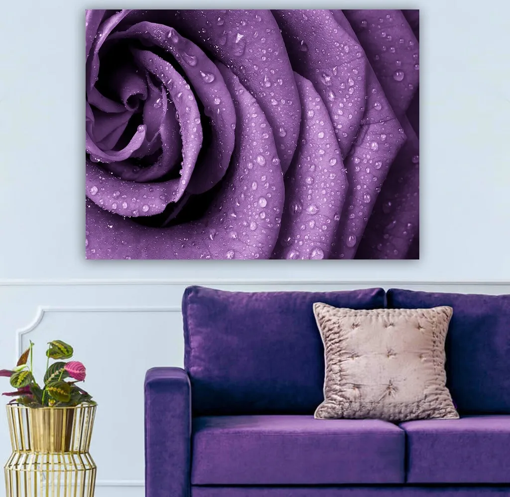 Tableau 100% Canvas Wallity HPE1789 Impression Haute Qualité 70x100