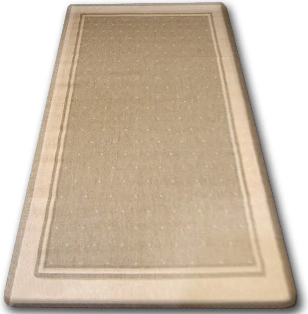 Tapis sisal facile d'entretien 140x200 cm marron café anti-tache