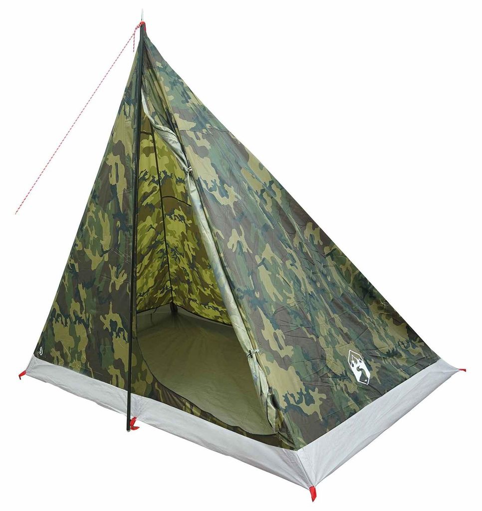 vidaXL Trekkingzelt Tarnung 2-Personen