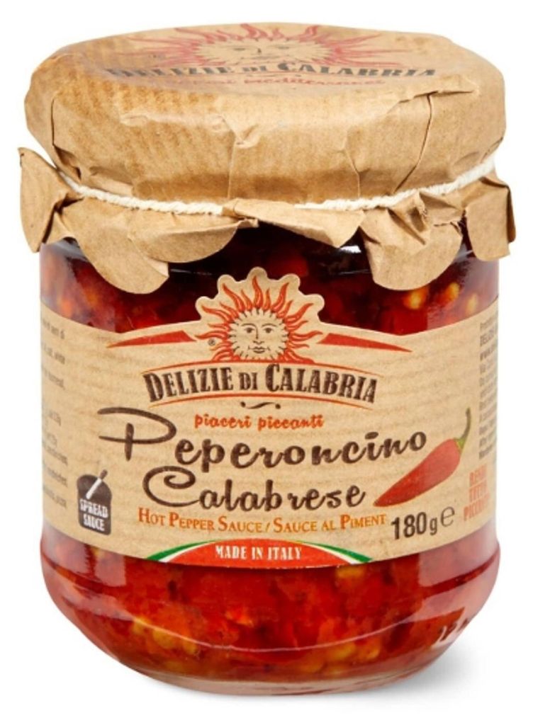 Piments Peperoncino hachés, 180 g - Delizie Calabria Image du produit 