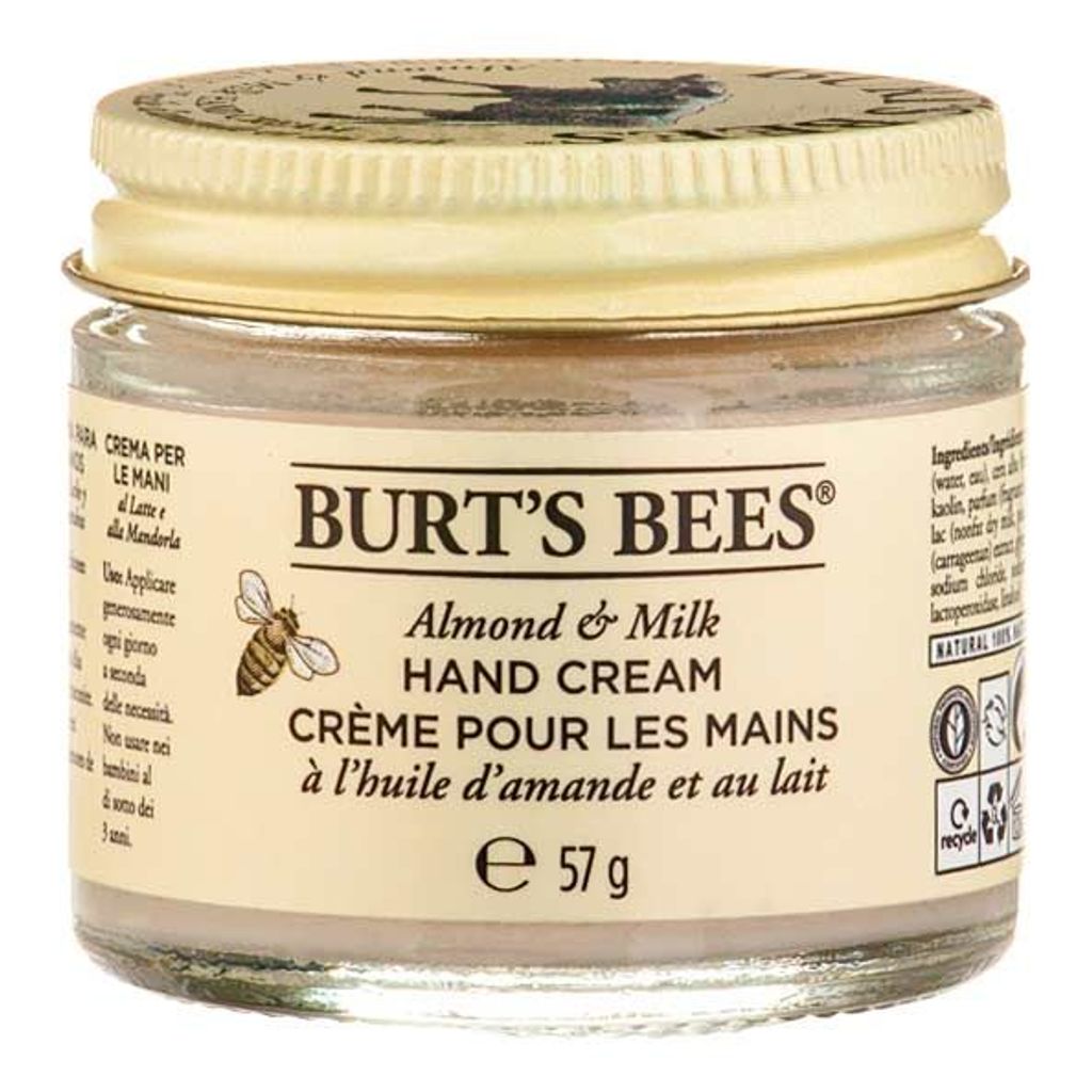 Burt's Bees Almond Milk Beeswax beanspruchte Hände Produktbild 