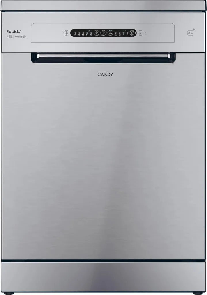 Candy CF3C7L0S Lave-vaisselle pose libre 13 couverts Argenté Confort