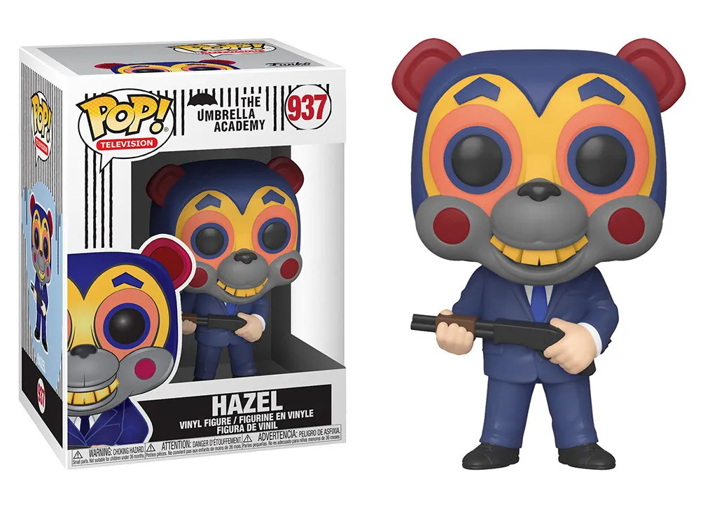 Hazel 937 Funko Pop Umbrella Academy Figurine Vinyle Détails Masqués