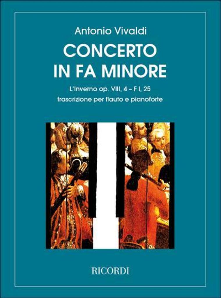 Concerto fa minore per flauto earchi R297/P442/F,I:25 per