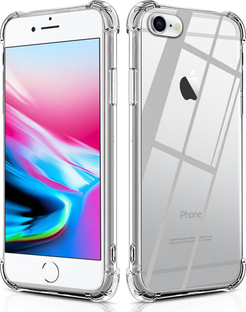 A clear product shot of an iPhone case.