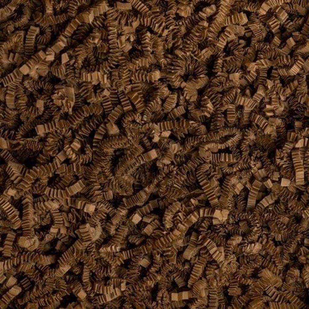 Dekorativer Füllstoff für Geschenke und Pakete ZigZag Delux natur 1 kg