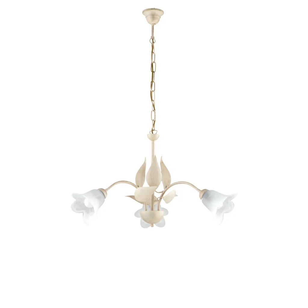 Lustre Olga 3 lampes : l'éclairage idéal contre la lumière agressive