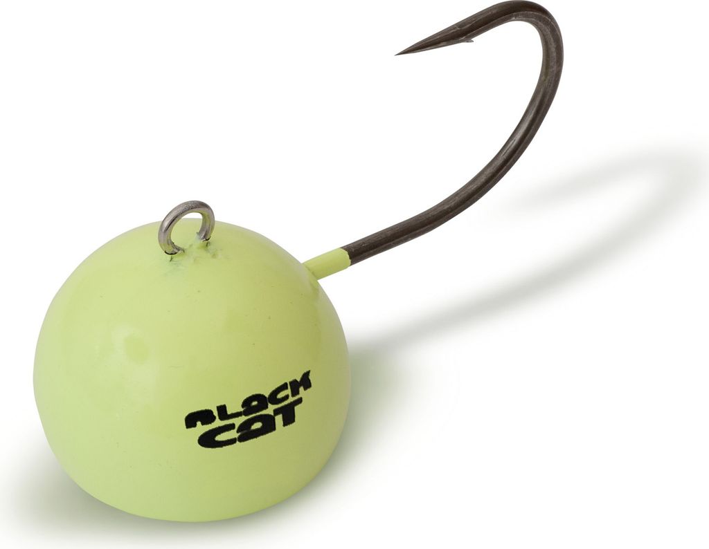 Black Cat 160g Fire-Ball glow in the dark Hakengröße 6/0
