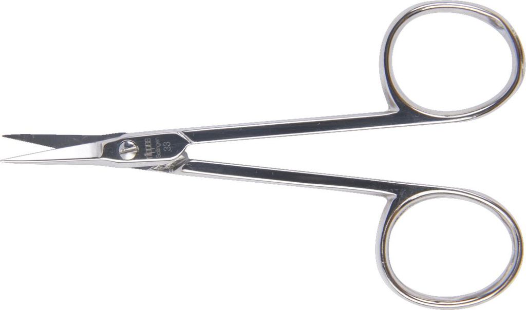 Nippes Solingen Nůžky na kůži zahnuté špičaté 9 cm Obrázek produktu 