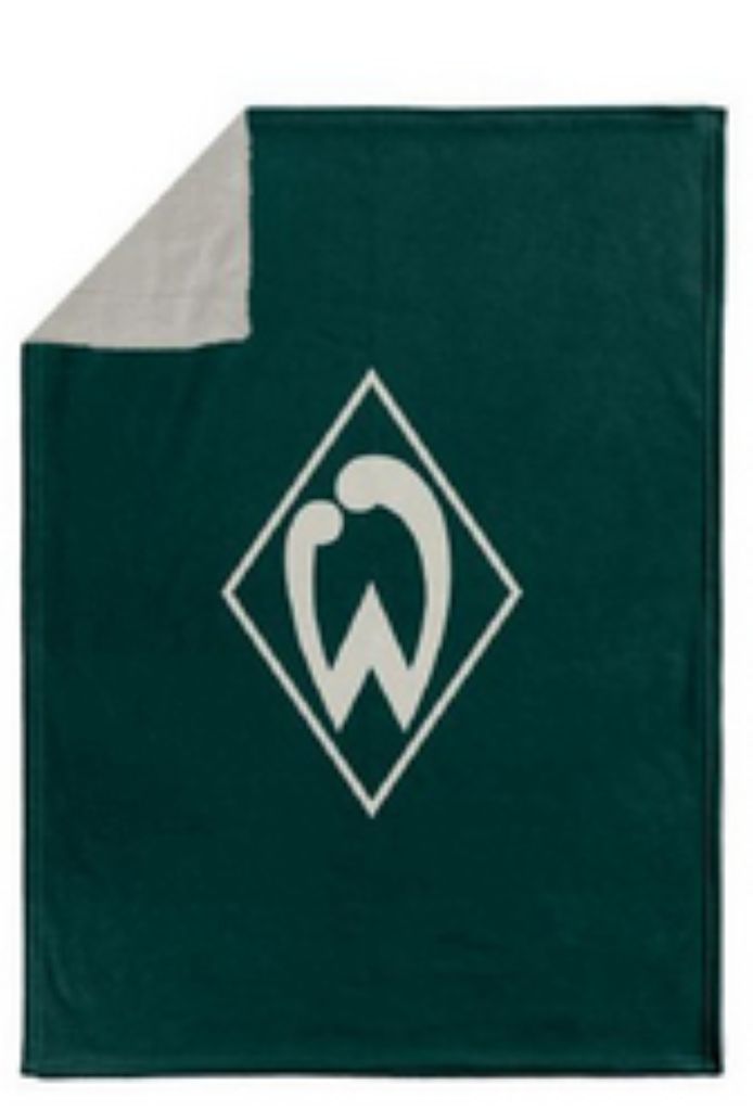 SV Werder Bremen Kuscheldecke Raute dunkelgrün